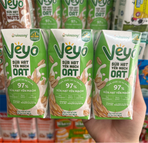 Sữa VEYO Yến Mạch 180ml