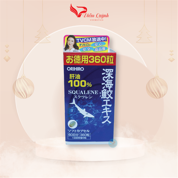 Sụn vi cá mập Squalene Orihiro Nhật Bản 360 viên