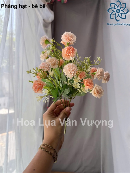 Phăng hạt - bê bê - Hoa cành ngắn - Hoa Lụa Vân Vượng