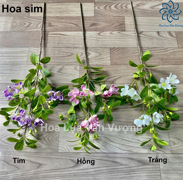 Hoa sim - Hoa cành dài - Hoa Lụa Vân Vượng