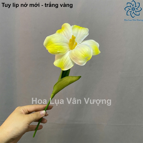 Tuy líp nở mới - Hoa cành dài - Hoa Lụa Vân Vượng
