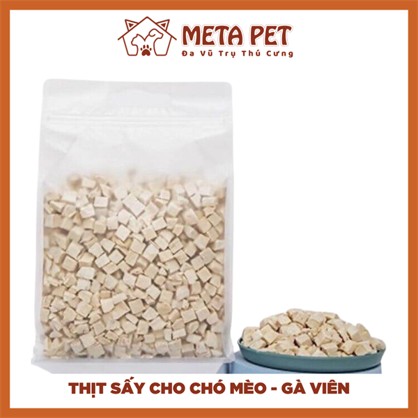 Thịt sấy cho chó mèo 100g chiết