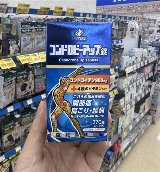 Viên Uống Bổ Xương Khớp Chondrobe Up Tablets [Nhện xanh 270 viên]