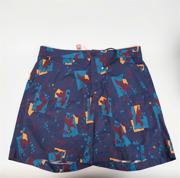 Quần LV màu xanh họa tiết nâu vàng szL (KG) +