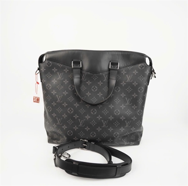 Túi LV nền đen hoa xám sz34 (KG) +