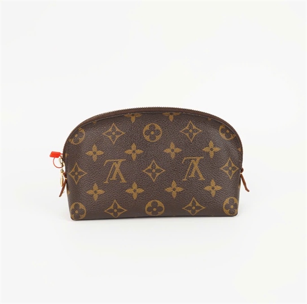 Ví LV hoa nâu size 17 (Manly) KG+