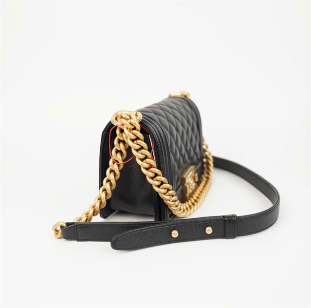 Túi Chanel Boy đen sz19 (code AAJX00NC) (BMC) +