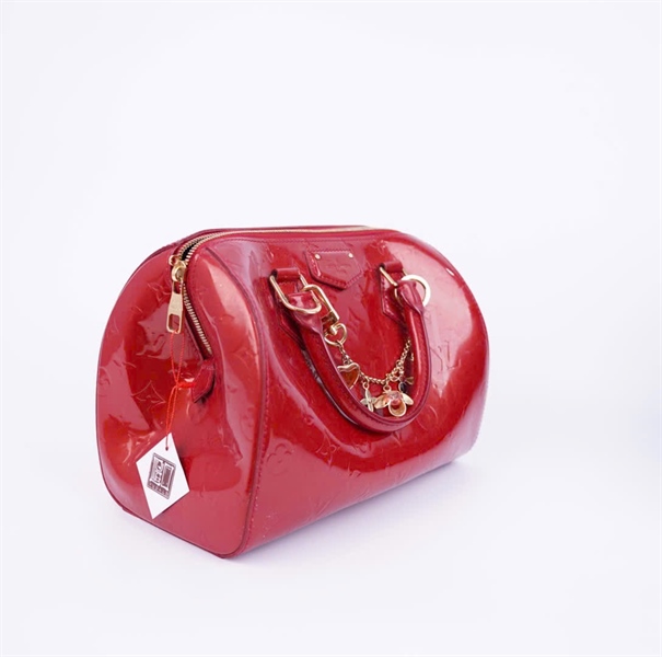 Túi LV đỏ bóng sz26 (KG) +