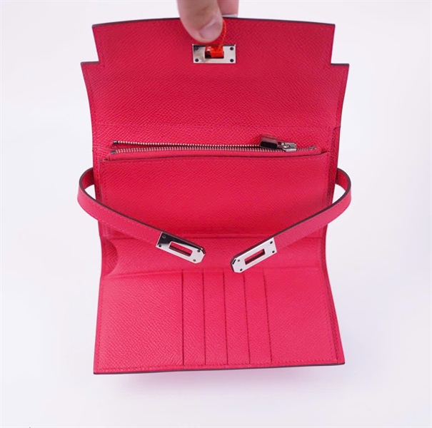 Ví Hermes lỡ màu hồng (BMC) +