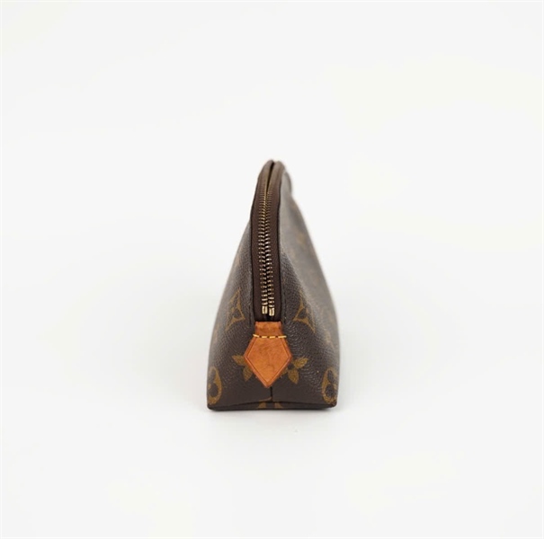 Ví LV hoa nâu size 17 (Manly) KG+