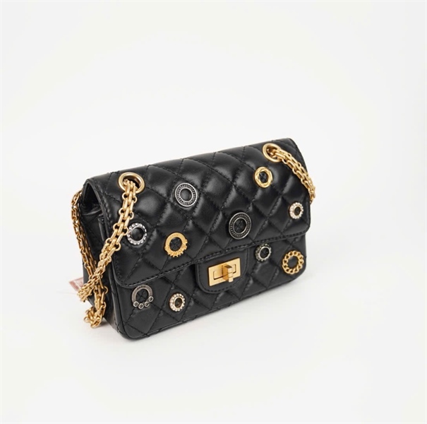 Túi Chanel Charm màu đen ( ULPU4N90) sz20 ( HC) +