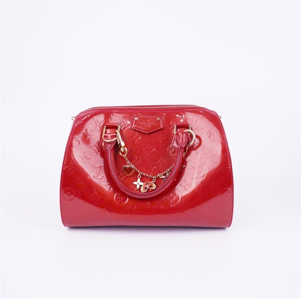 Túi LV đỏ bóng sz26 (KG) +