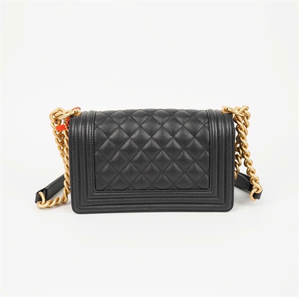 Túi Chanel Boy đen sz19 (code PLUJ2HLL) (BMC) +