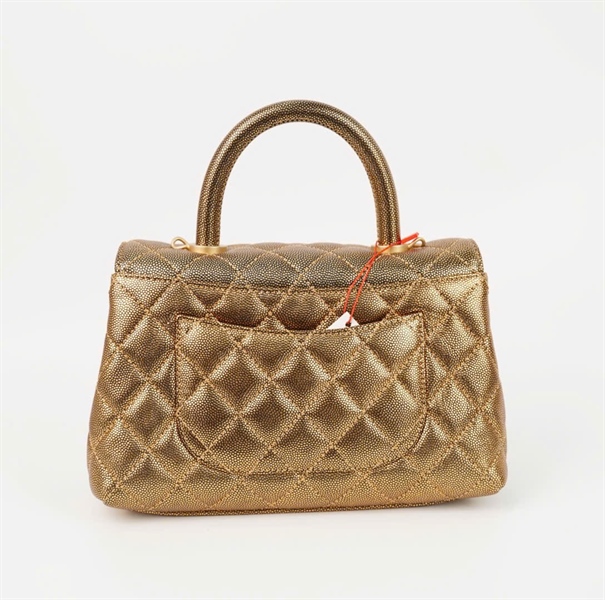 Túi Chanel Coco vàng đồng sz22 (code 28081328) (BMC) +