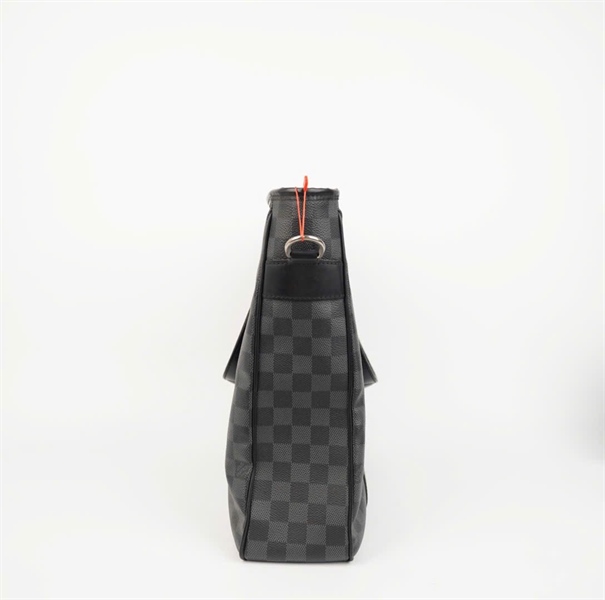 Túi LV tote đen ô vuông sz34 (KG) +