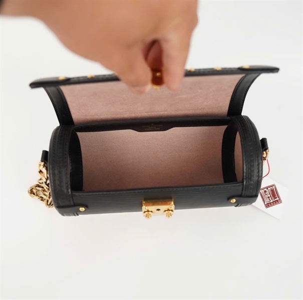 Túi LV Papillon trunk đen 2 strap sz20 (BMC) +