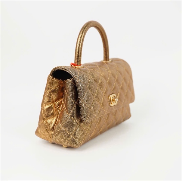 Túi Chanel Coco vàng đồng sz22 (code 28081328) (BMC) +