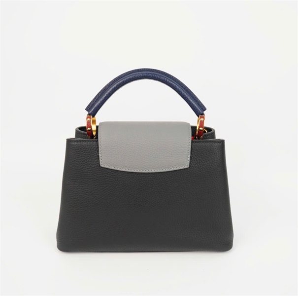 Túi LV capu xanh xám đen size 26 (hthom) +