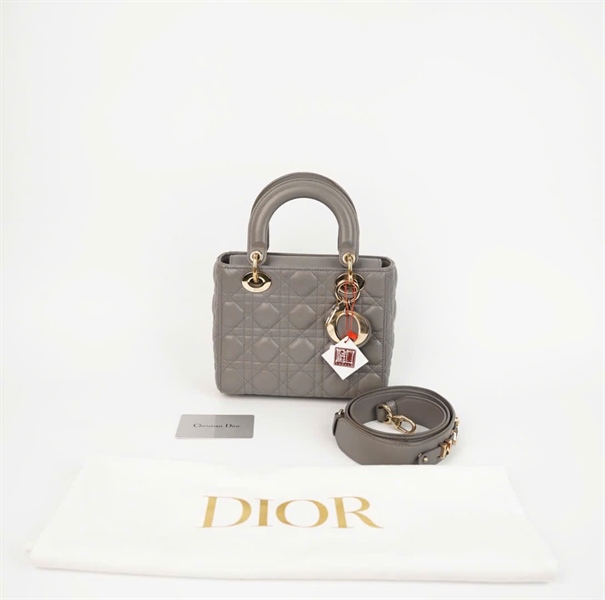 Túi Dior Lady màu xám szS ( HC) (18-MA-0139) +