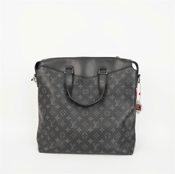 Túi LV nền đen hoa xám sz34 (KG) +