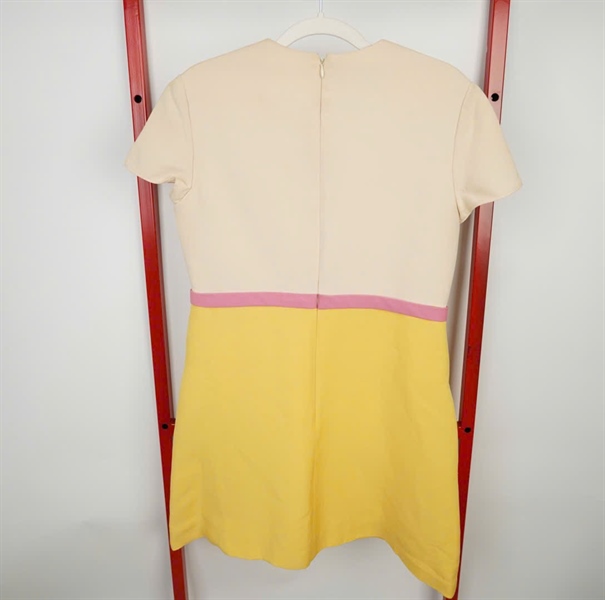 Váy Valentino vàng hồng KG +