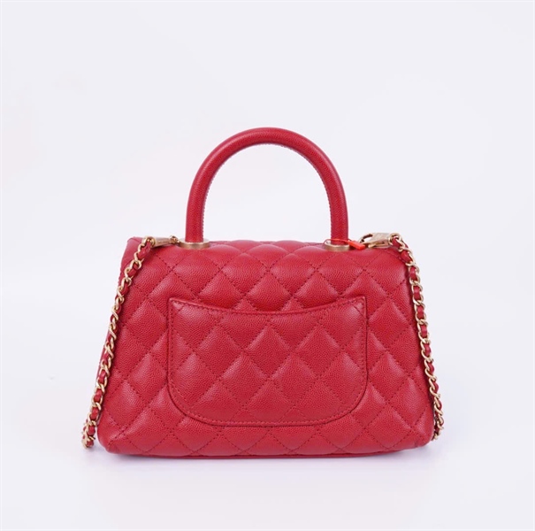 Túi Chanel đỏ size 22 (24234358) (BMC) +