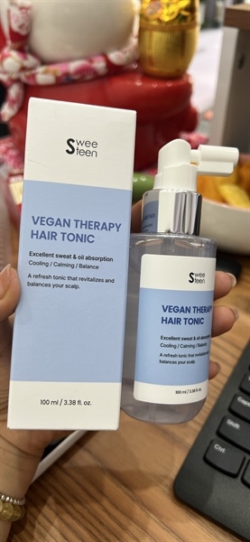 Xịt dưỡng kích thích mọc tóc vegan therapy hair tonic 100ML
