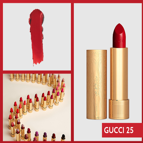 SON THỎI GUCCI GOLDIE RED 25
