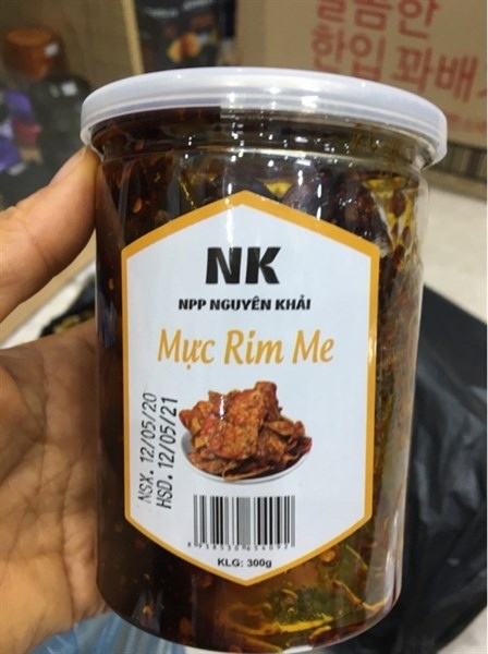 Mực rim me Đà Nẵng