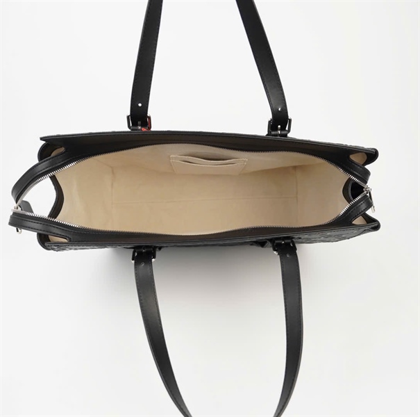 Túi GG đen logo in nổi sz36 KG +