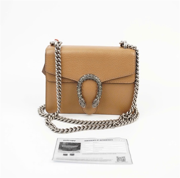 Túi GG Dionysus màu nâu sz18 KG +