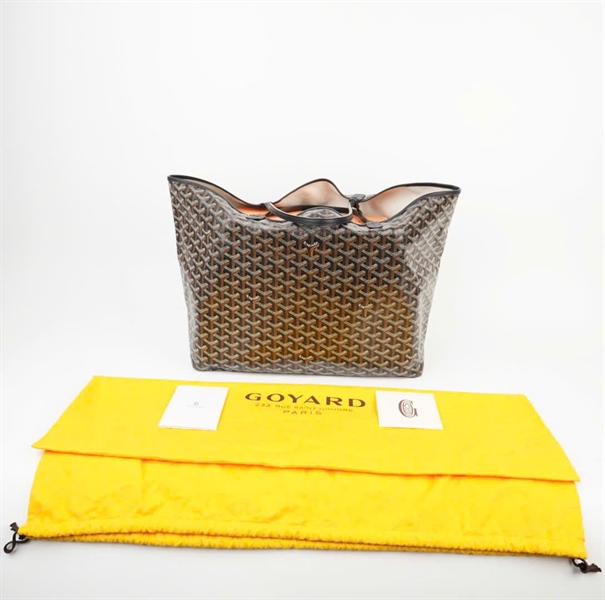 Túi tote Goyard đen nâu kèm pound +