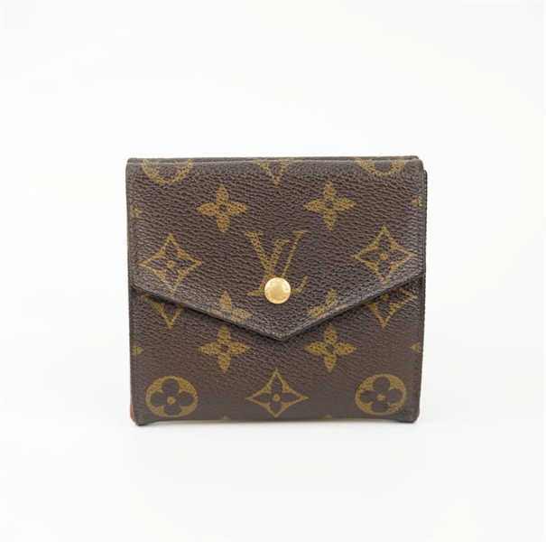 Ví LV hoa nâu có nắp sz11 (AN1910) +