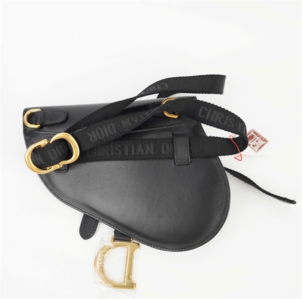 Túi Dior Saddle Belt màu đen (50-MA-0119) sz18 +
