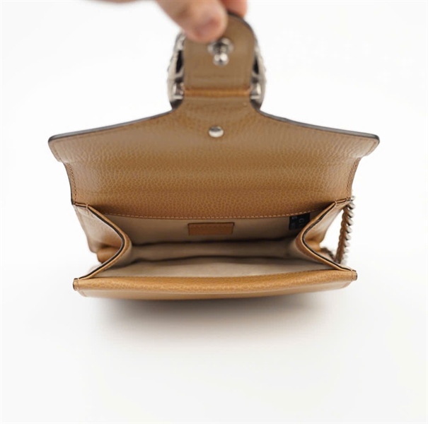 Túi GG Dionysus màu nâu sz18 KG +