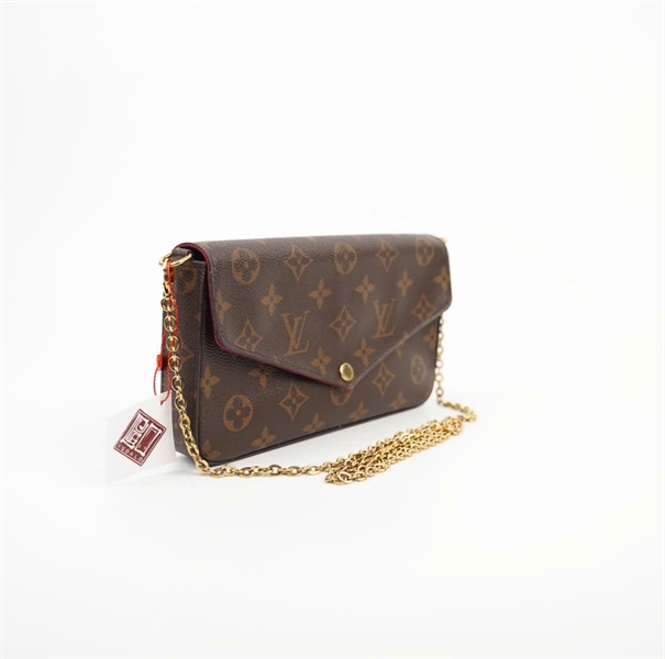 Túi LV Felicie hoa nâu sz20 KG +