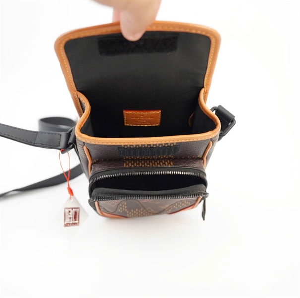 Túi LV đeo chéo hoa nâu FO2270 sz11 +