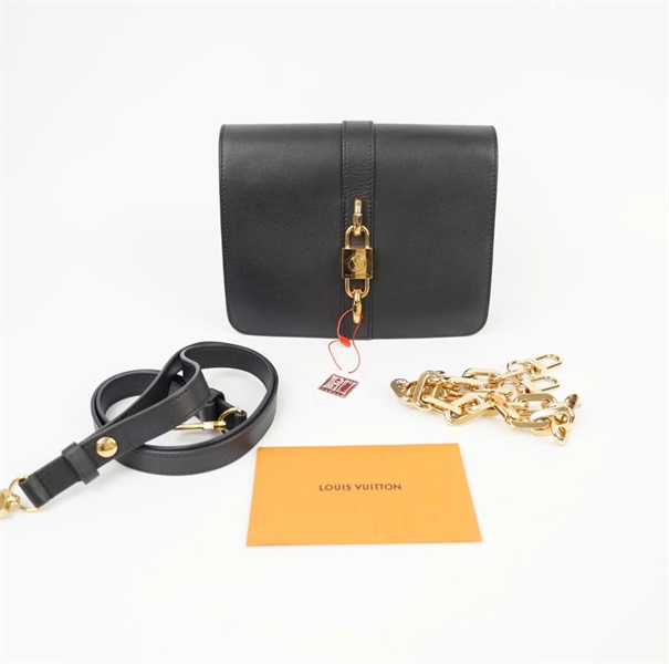 Túi LV đen locky (PL0251) 2 strap sz22 (HC)+