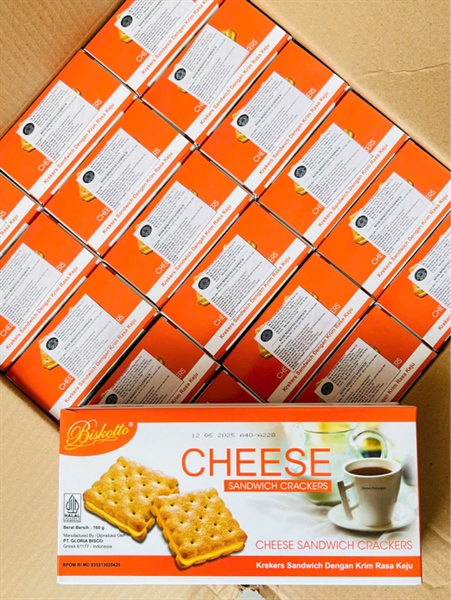 Bánh quy sanwich biskotto 160G