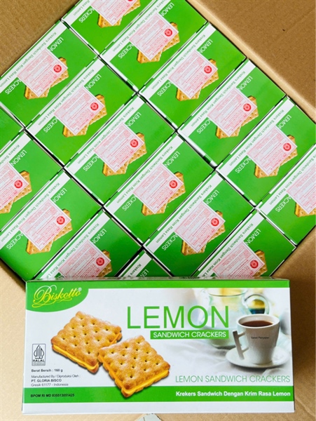 Bánh quy sanwich biskotto 160G