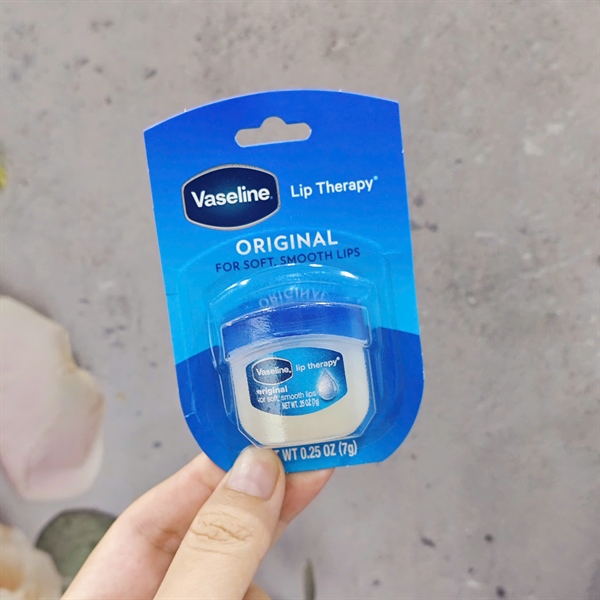 Sáp Dưỡng MÔI Vaseline Original 7g - màu xanh