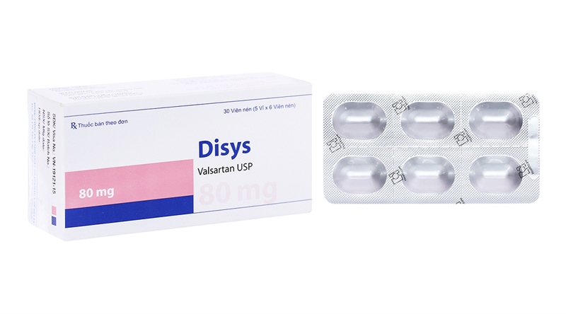 Disys valsartan 80mg healthcare bangladesh (h/30v)