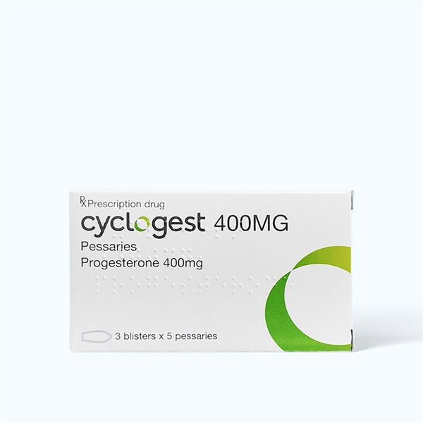 Cyclogest progesteron 400mg accord (h/15v)