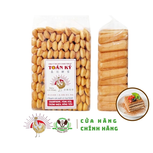 Bánh sâm banh / lady fingers Toàn Ký 500gr