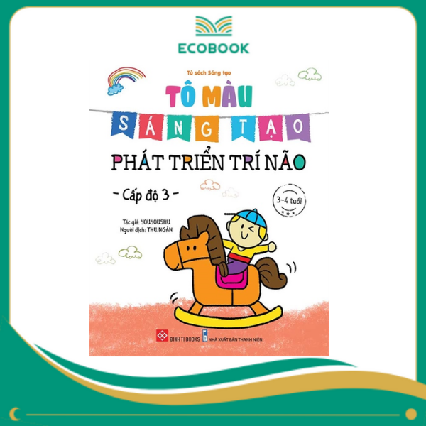 Tô màu sáng tạo, phát triển trí não - Cấp độ 3