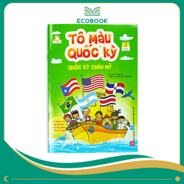 Tô màu quốc kỳ - Quốc kỳ châu Mỹ