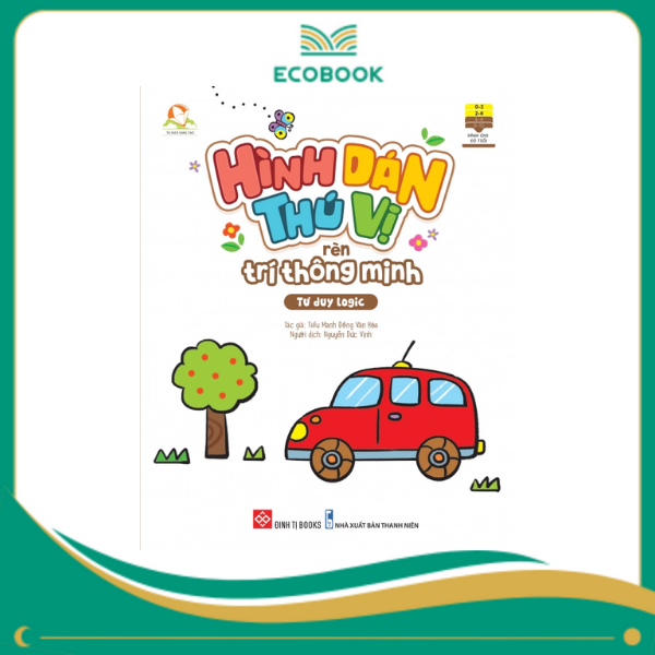 Hình dán thú vị, rèn trí thông minh - Tư duy logic