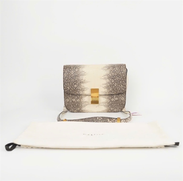 Túi Celine Classic Box Lizard sz23 (F-CE-2149) (HC) +