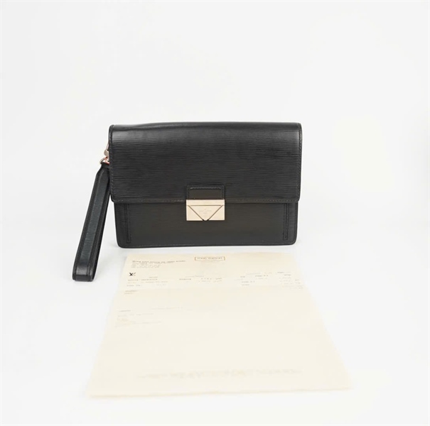Túi LV Clutch đen sz24 (LTB) KG +
