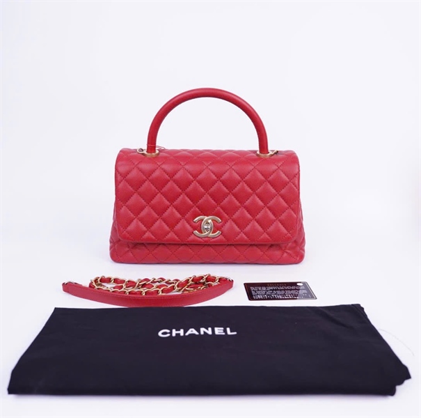 Túi Chanel đỏ (24112403) sz28 (LTB) KG +